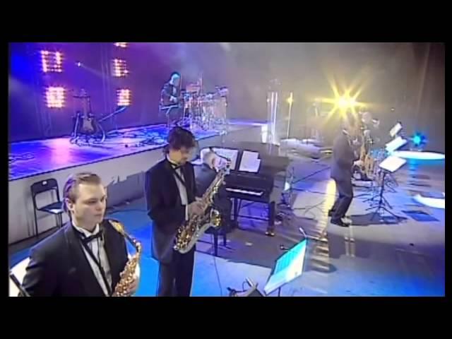 Раймонд Паулс и РадиоБенд Александра Фокина - Blues under the rain (TV Riga)