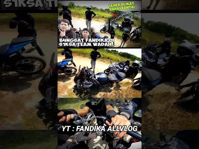 fandika di siksa team wadah.. #fandikamv#fandikaallvlog#teamsemvack#ribut