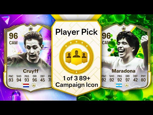 89+ CAMPAIGN ICON PLAYER PICKS!  FC 25 Ultimate Team