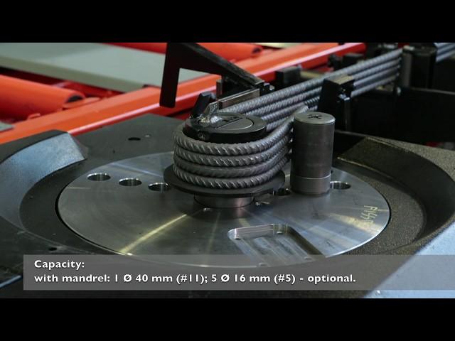 ROBOMASTER 45 - Rebar Bending machine - Schnell Spa