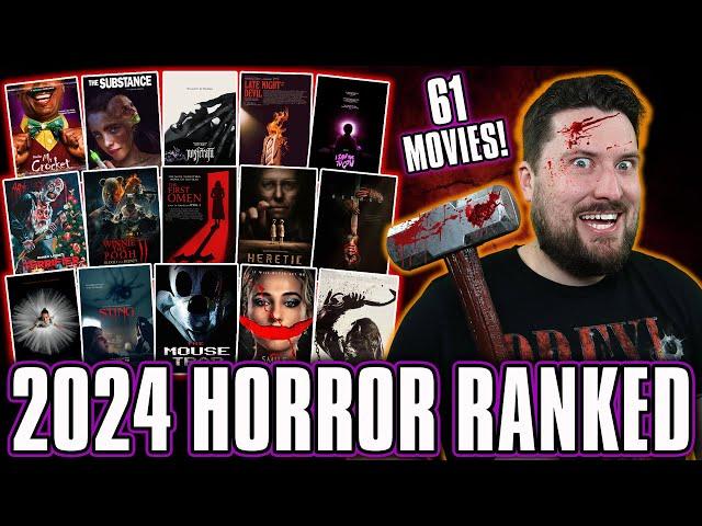 Ranking Every Horror Movie I Watched in 2024