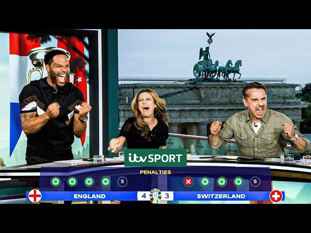 󠁧󠁢󠁥󠁮󠁧󠁿 ITV Panel LIVE REACTION to DRAMATIC England Penalty Shootout Win! | #EURO2024 | ITV Sport