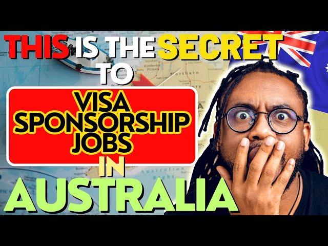 AUSTRALIA: Secrets and Tips to get jobs with visa sponsorship! | Move with Family!