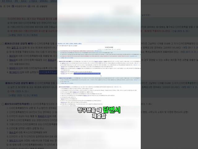 [특허법]신규성상실예외주장과 자유실시디자인의 충돌