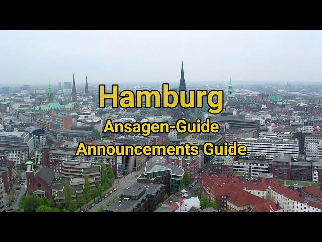 Ansagen-Guide Hamburg