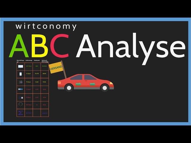 ABC Analyse | einfach erklärt | Beispielaufgabe | Beschaffungswirtschaft | wirtconomy