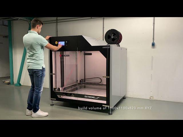 Builder Extreme 3000 PRO - Large Scale 3D Printing