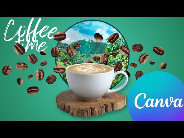 Animated Coffee Design in Canva