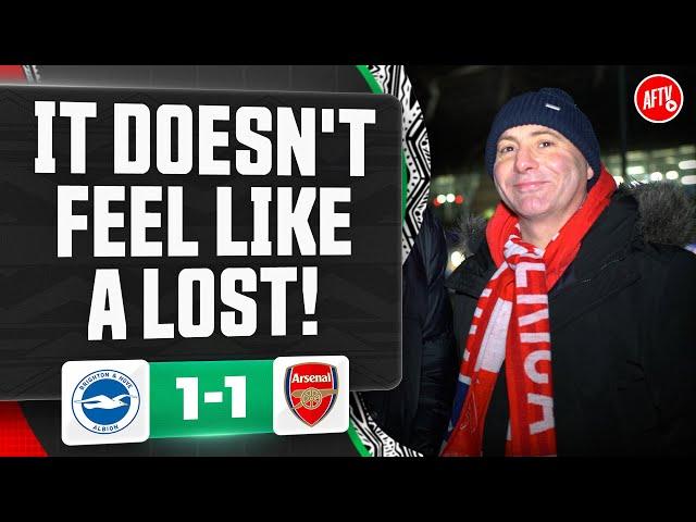 It Doesn't Feel Like A Loss! (Julian) | Brighton 1-1 Arsenal