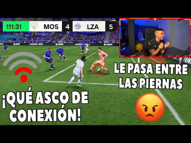 DjMaRiiO JUEGA CONTRA el RIVAL que USA CONEXIÓN por WIFI | Lloros y Enfados FC 24