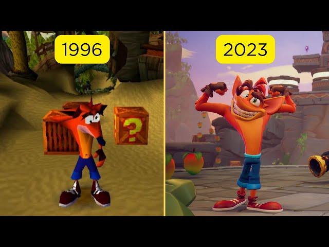 The History of Crash Bandicoot!