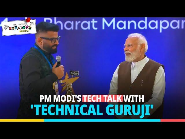 Do not miss! PM Modi talks about democratising tech with @TechnicalGuruji Gaurav Chaudhary