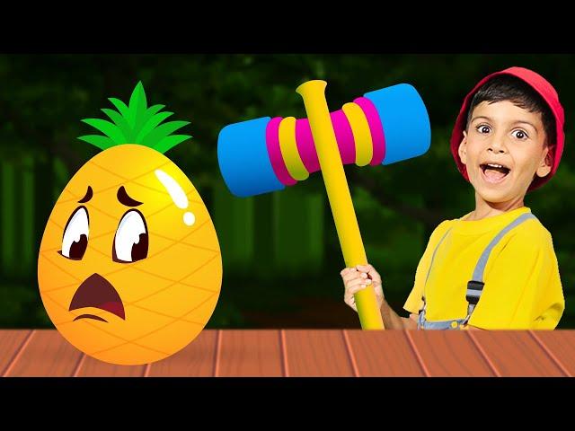 Surprise Eggs Fruits Kids Songs | BabyBillion | Nursery Rhymes