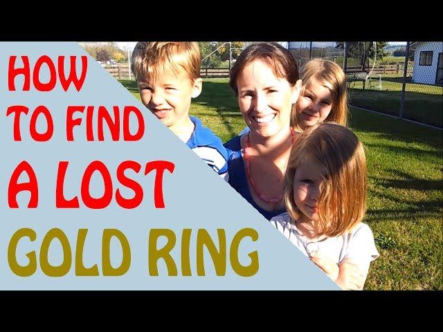 How to find a lost gold ring ... Garrett Ace 250. New Zealand Ring Finder