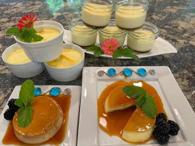 ( SUB ENG ) Bánh Flan Crème Caramel. Món thơm , ngon , dễ làm , không có mùi trứng .