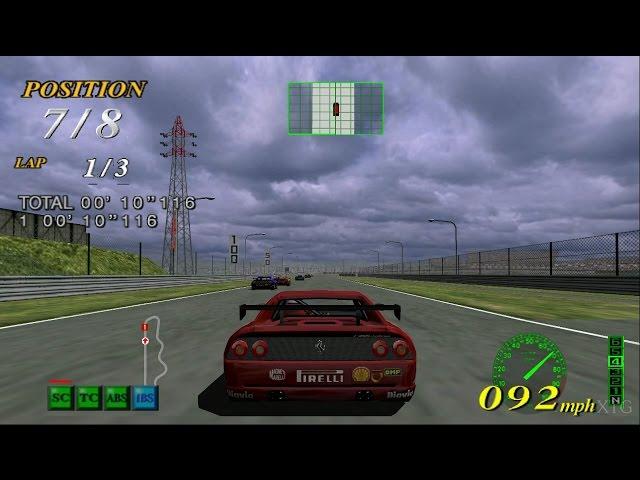 F355 Challenge PS2 Gameplay HD (PCSX2)