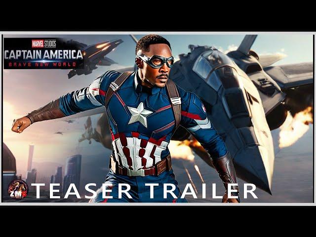 Captain America  Brave New World | Latest  Teaser Trailer 2024 | Anthony Mackie