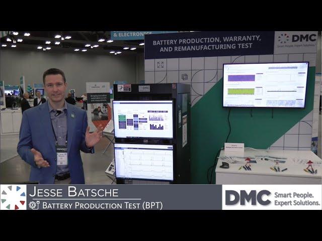 DMC's Battery Production Test Solution (BPT)