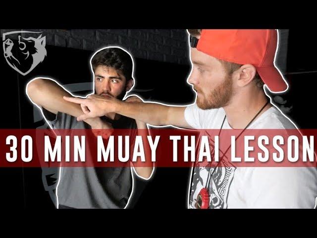 Muay Thai Training 101: Full Beginner's Class