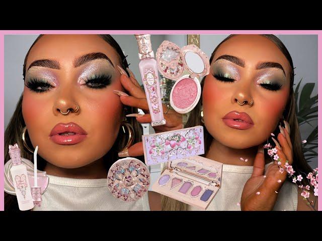 its giving….ACOTAR | SPRING COURT INSPIRED EYES  | Flower Knows Makeup Tutorial