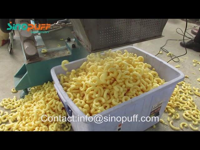 C Shape Corn Stick Puff Snack | Sinopuff Machinery®