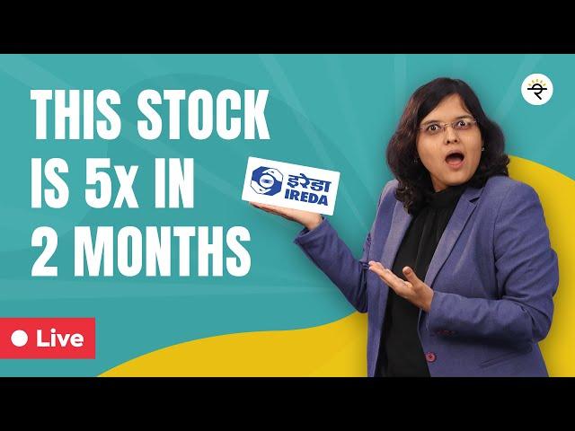 IREDA | This stock is 5x in 2 months | CA Rachana Ranade