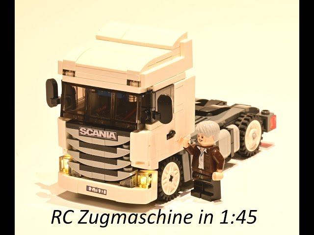 (Moc) RC Scania R450 in 1:45 (Minifig scale)