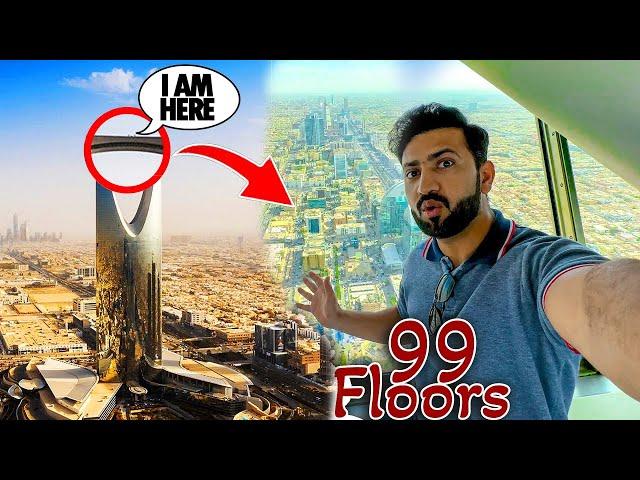 Top of Riyadh The Kingdom Tower | Boulevard City Tour Riyadh Vlog 2