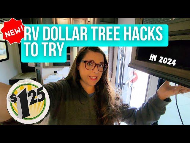 New RV Dollar Tree hacks in 2024 - Organizing a big RV for cheap