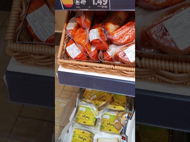 Цены Price precio на сыр cheese в Испании supermercado  Lidl /SPAIN/España