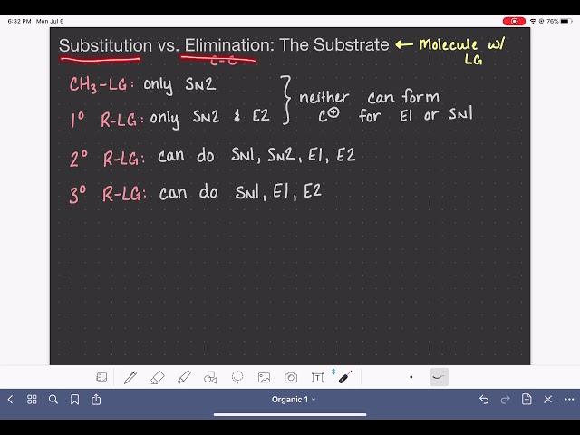 98: Nucleophiles vs. bases