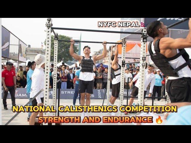 2024 NEPAL CALISTHENICS STRENGTH AND ENDURANCE COMPETITION  NATIONAL GAME️