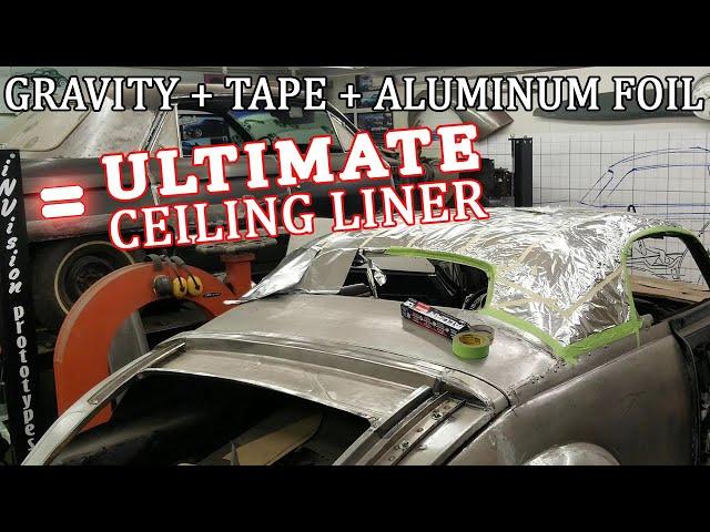 Fiberglass & Resin - Making a Custom Ceiling Liner - Ep.52 | 1940 Ford Inspired Hardtop Coupe