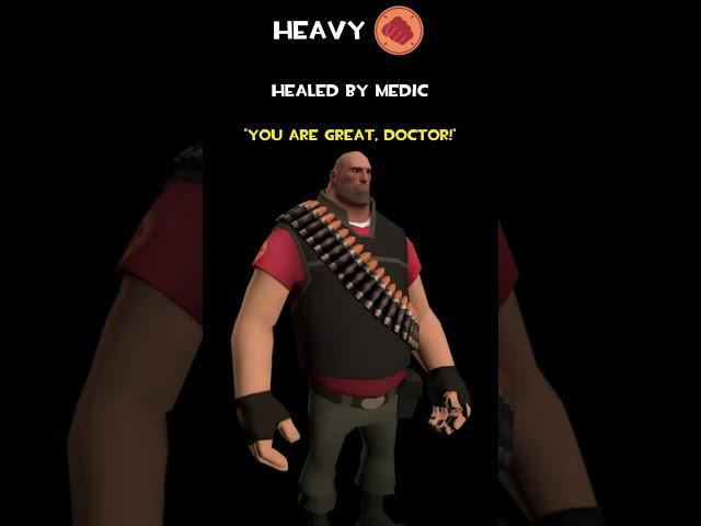 Heavy | Healed By Medic | Heavy Voice Lines