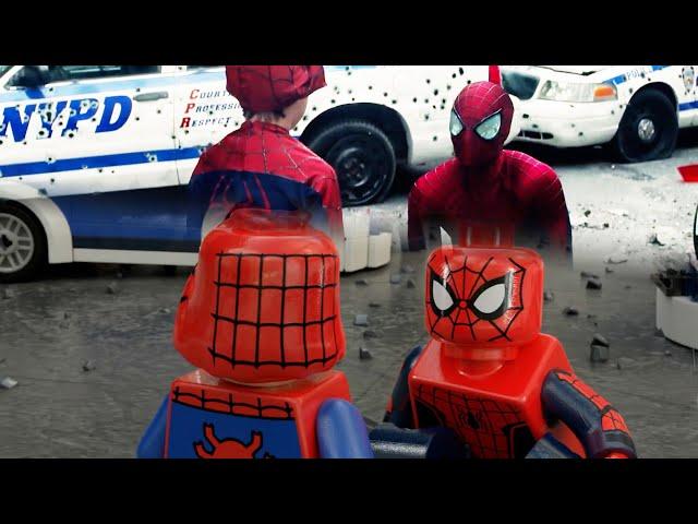 LEGO Spider-Man VS Rhino LEGO Animation