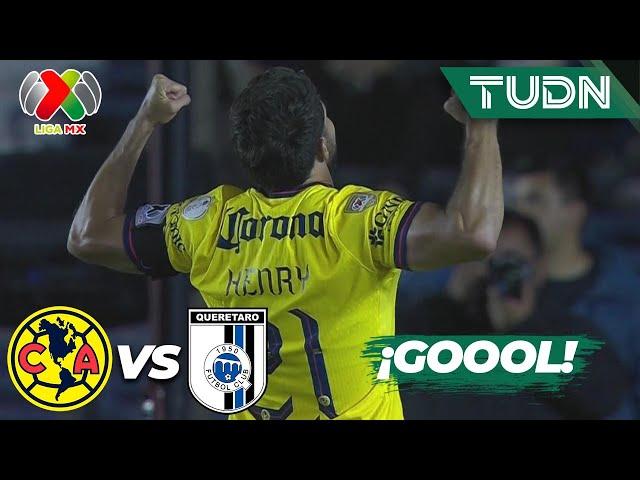 ¡DOBLETE DE HENRY! Es el tercero de América | América 3-1 Querétaro | Liga Mx -AP2024 - J2 | TUDN