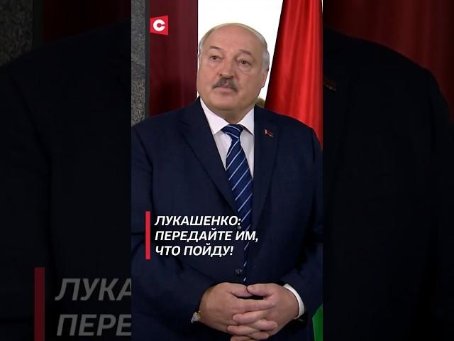 Лукашенко: Передайте им, что пойду! | Про президентские выборы в 2025 году #shorts