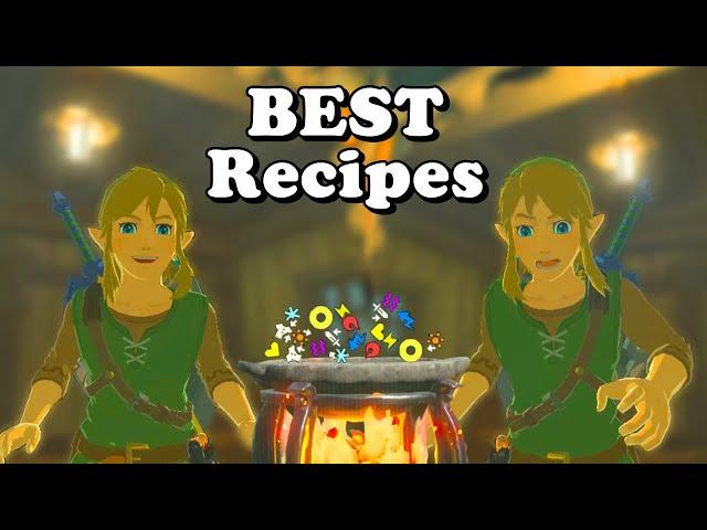 Cooking Recipes for The Best Dishes & Finding those Materials | Zelda Breath of the Wild