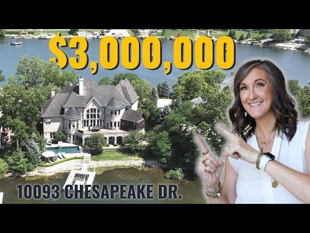 Inside a $3,000,000 Luxury Lakeside Mansion in Fishers, Indiana!