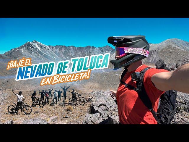 ¡Bajé el NEVADO DE TOLUCA en BICICLETA! | FACUNDO