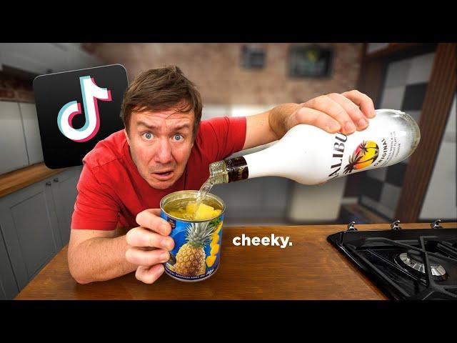 More VIRAL TikTok Recipes Tested – Malibu Pineapple Tin Edition!