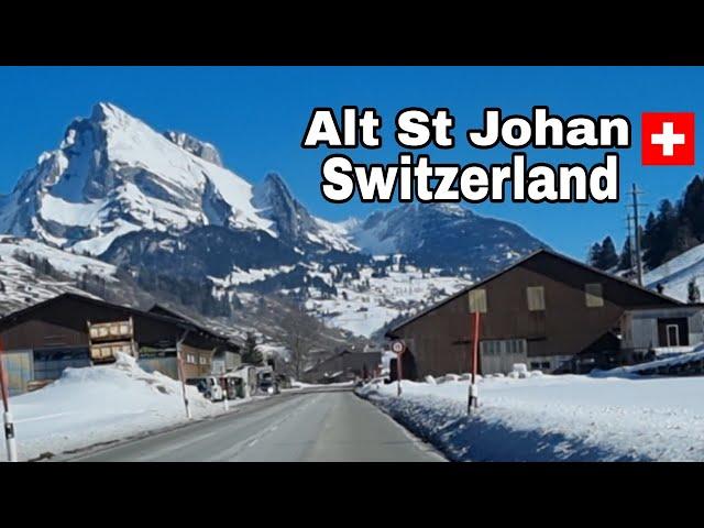 Alt St Johan to Wildhaus Switzerland