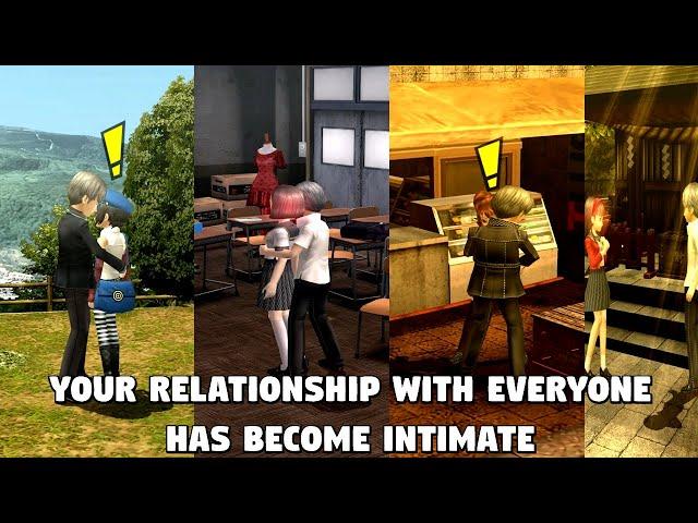 Persona 4 Golden - Your relationship with EVERYONE has become intimate [PC]