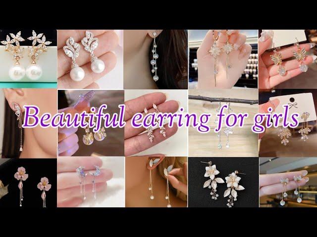 Beautiful earrings for girls | Korean earrings for girls | unique earrings for girls