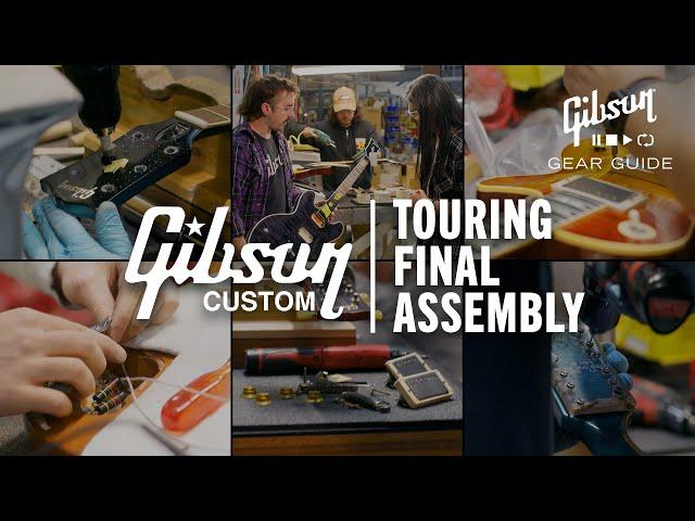 Final Guitar Assembly At Gibson Custom Shop – Watch Us Build A Guitar