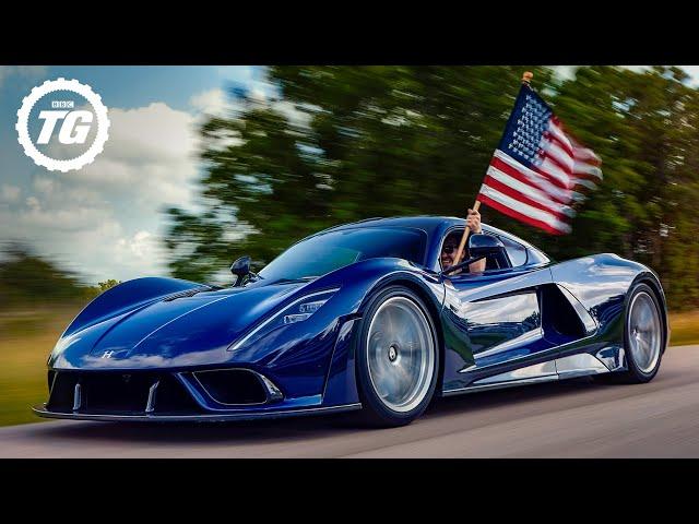 FIRST DRIVE: Hennessey Venom F5 - World’s Maddest Hypercar? 1817bhp 300mph+ Bugatti Rival | Top Gear