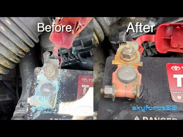 How to Clean your Car's Battery Terminals of Corrosion