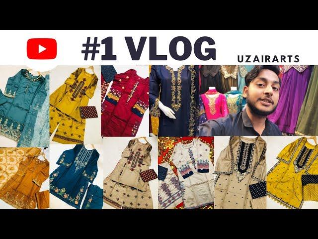 #1_vlog @uzairarts | #wintercollection available ️ #pakistanifashion #outfit2023