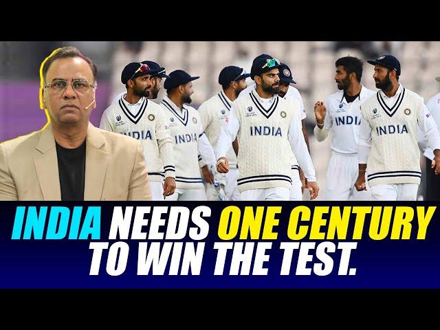 India needs one century to win the Test | Basit Ali