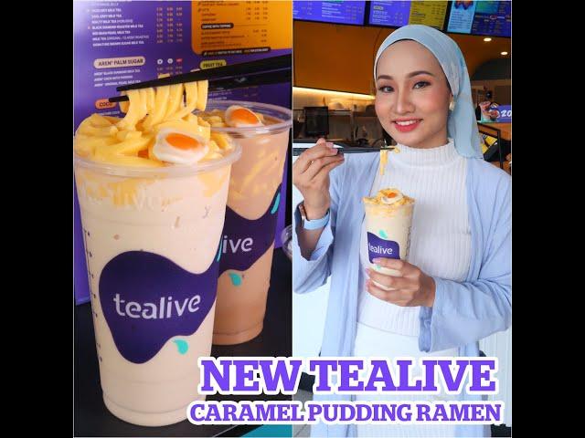 Caramel Pudding Ramen by Tealive